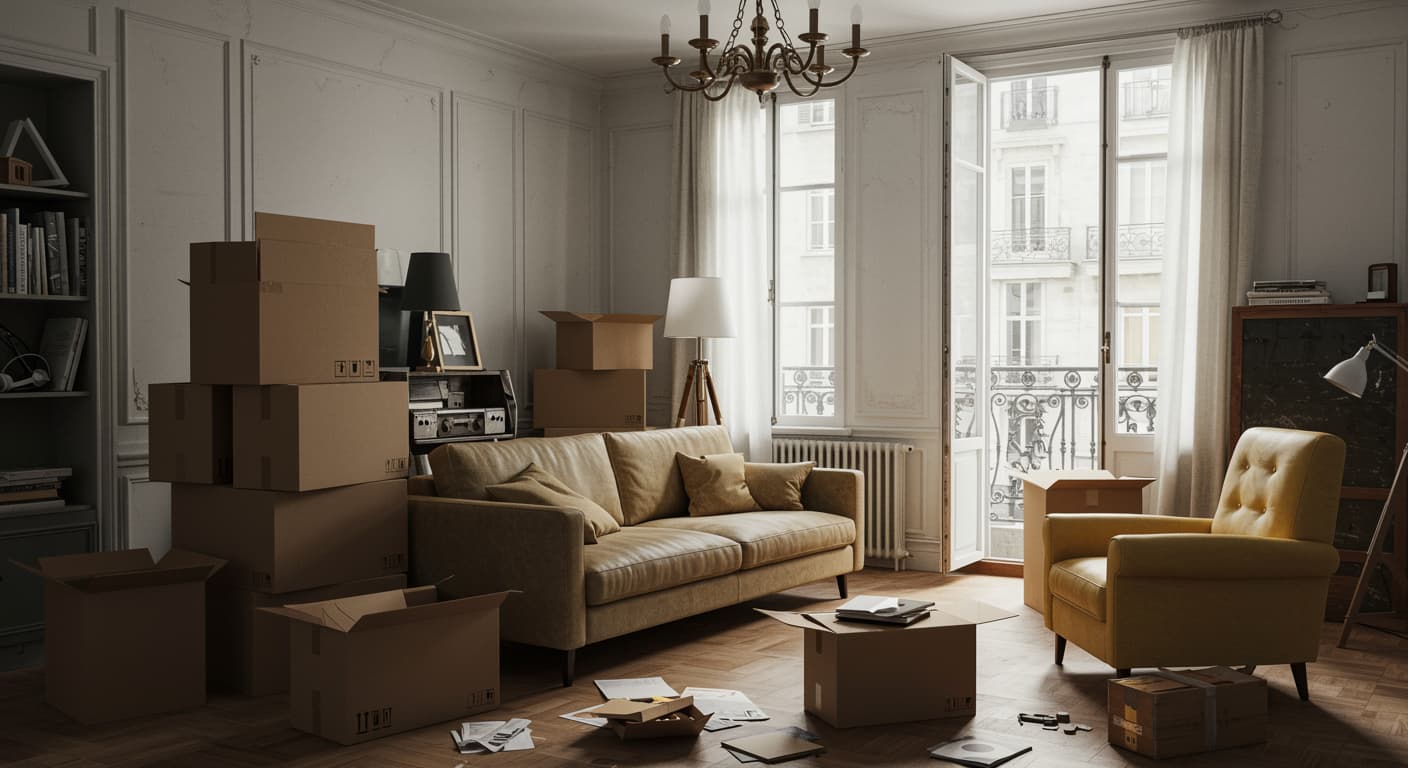 Débarras de maison et appartement en Île-de-France — Le Débarras Parisien